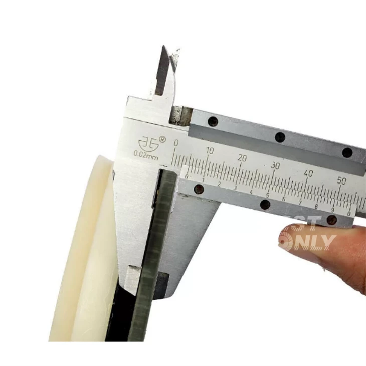 Edge polishing tools for engineered stone